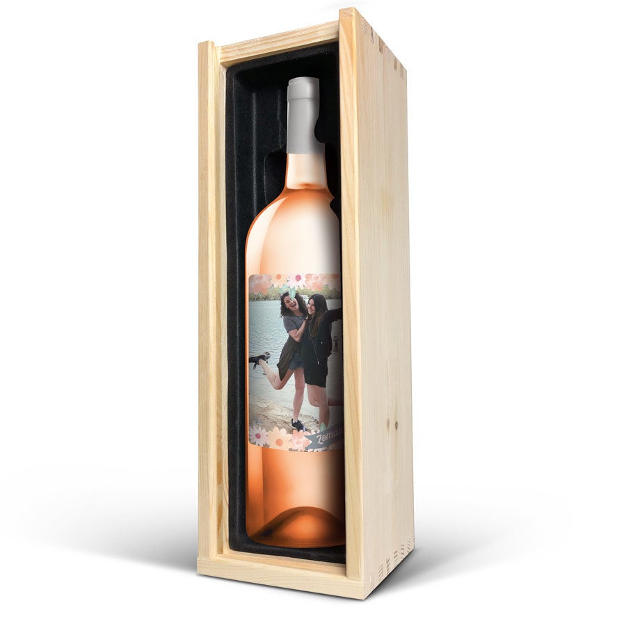 Wijn met bedrukt etiket - Ramon Bilbao Rosado(Magnum)