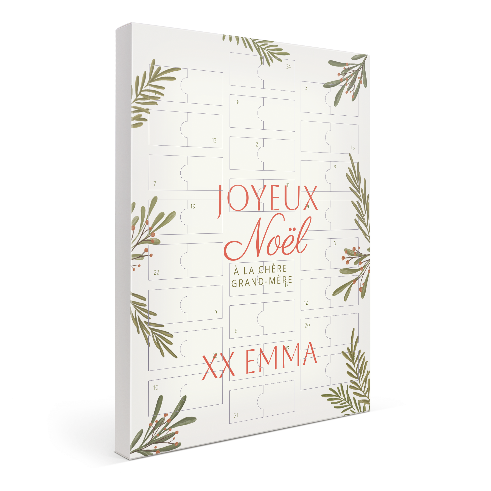 Calendrier de l'Avent personnalisé Mars Miniatures