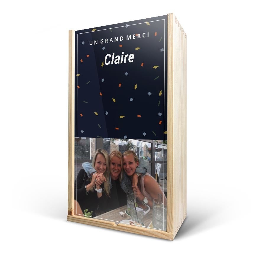 Coffret vin personnalisé - Maison de la Surprise