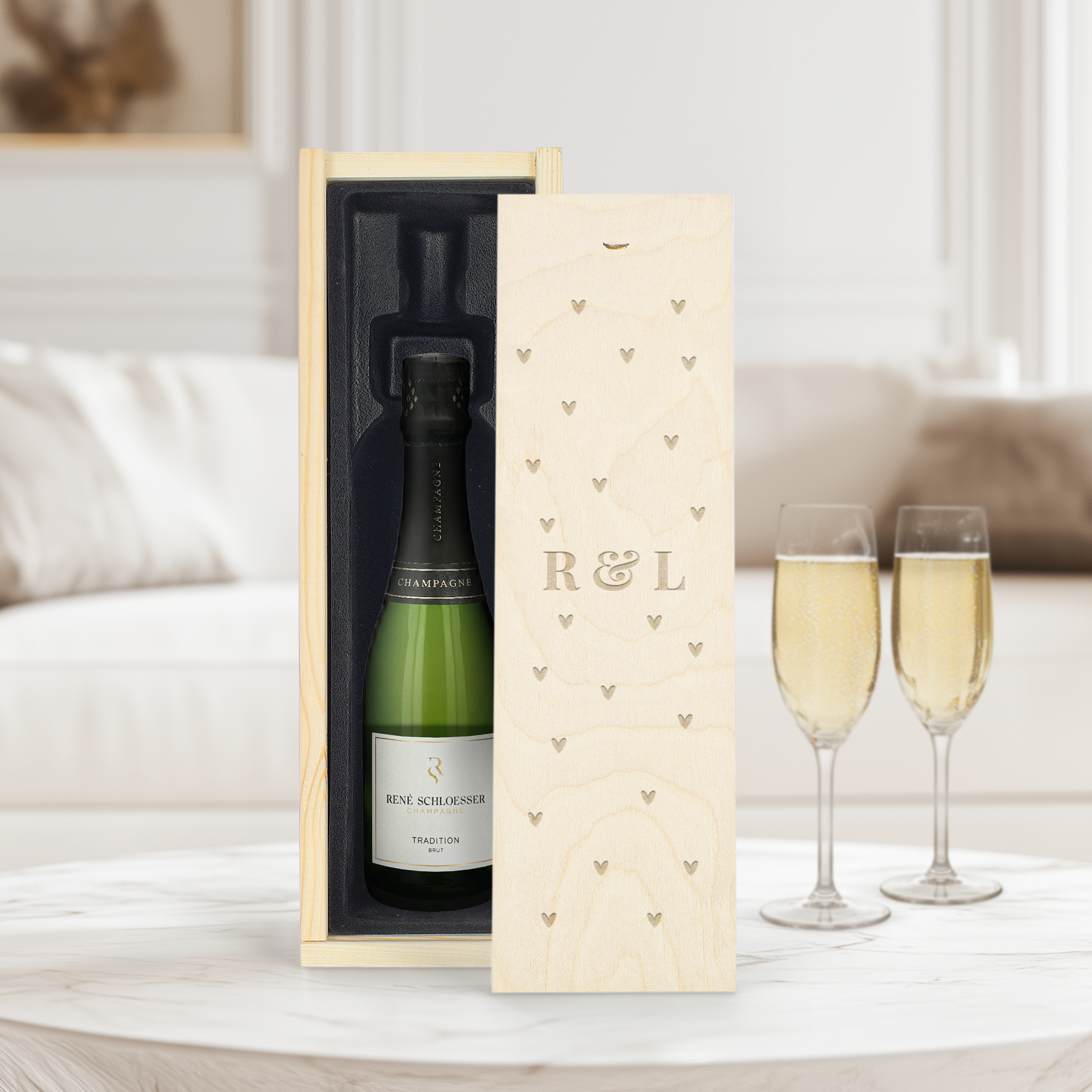 Personalised Champagne - René Schloesser (375ml)