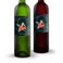 Wine with printed label - Belvy - Red and White