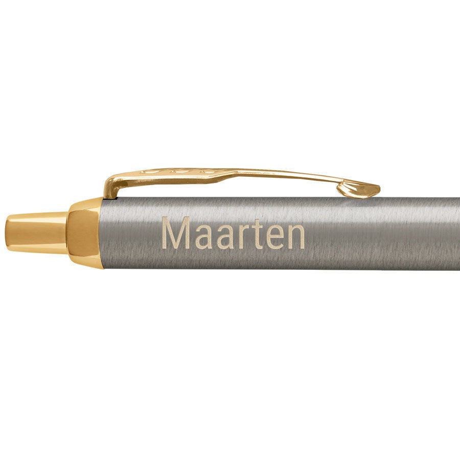 Parker - IM - pen graveren