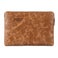 Leren laptophoes - Bruin - 15 inch