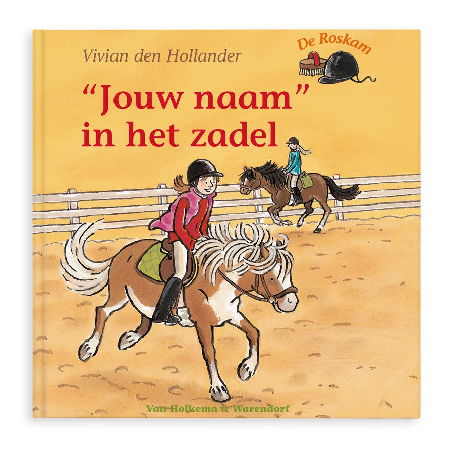 Boek met Naam - In zadel |
