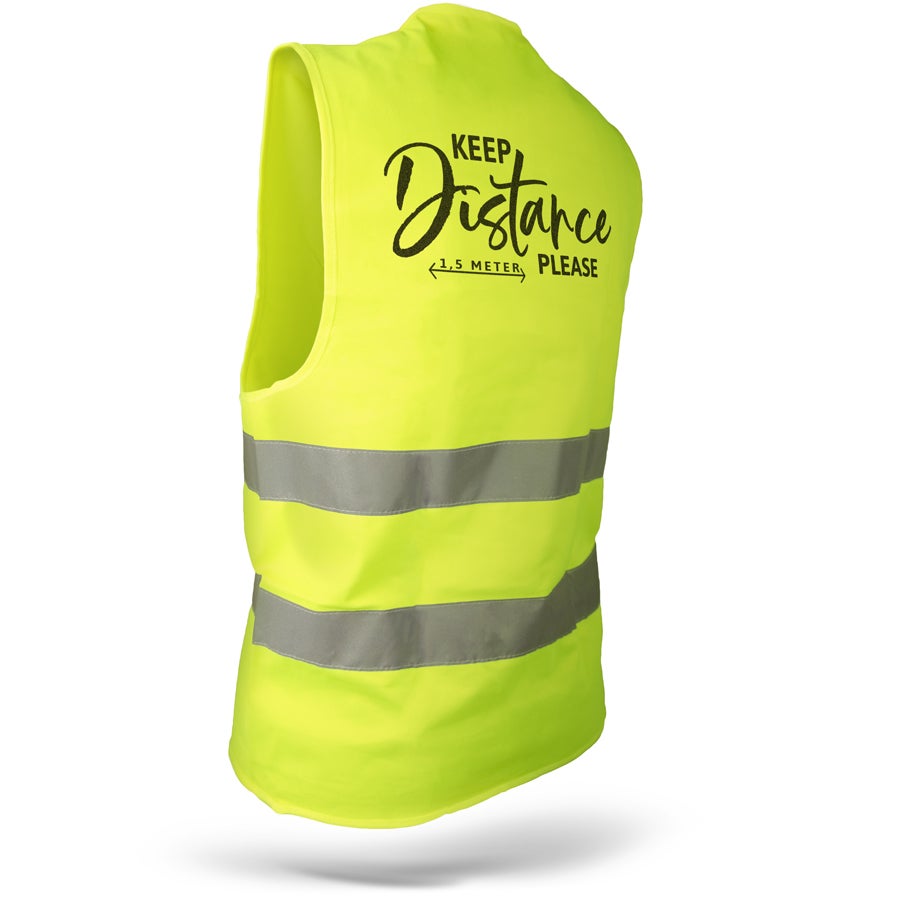 Gilet jaune personnalisé