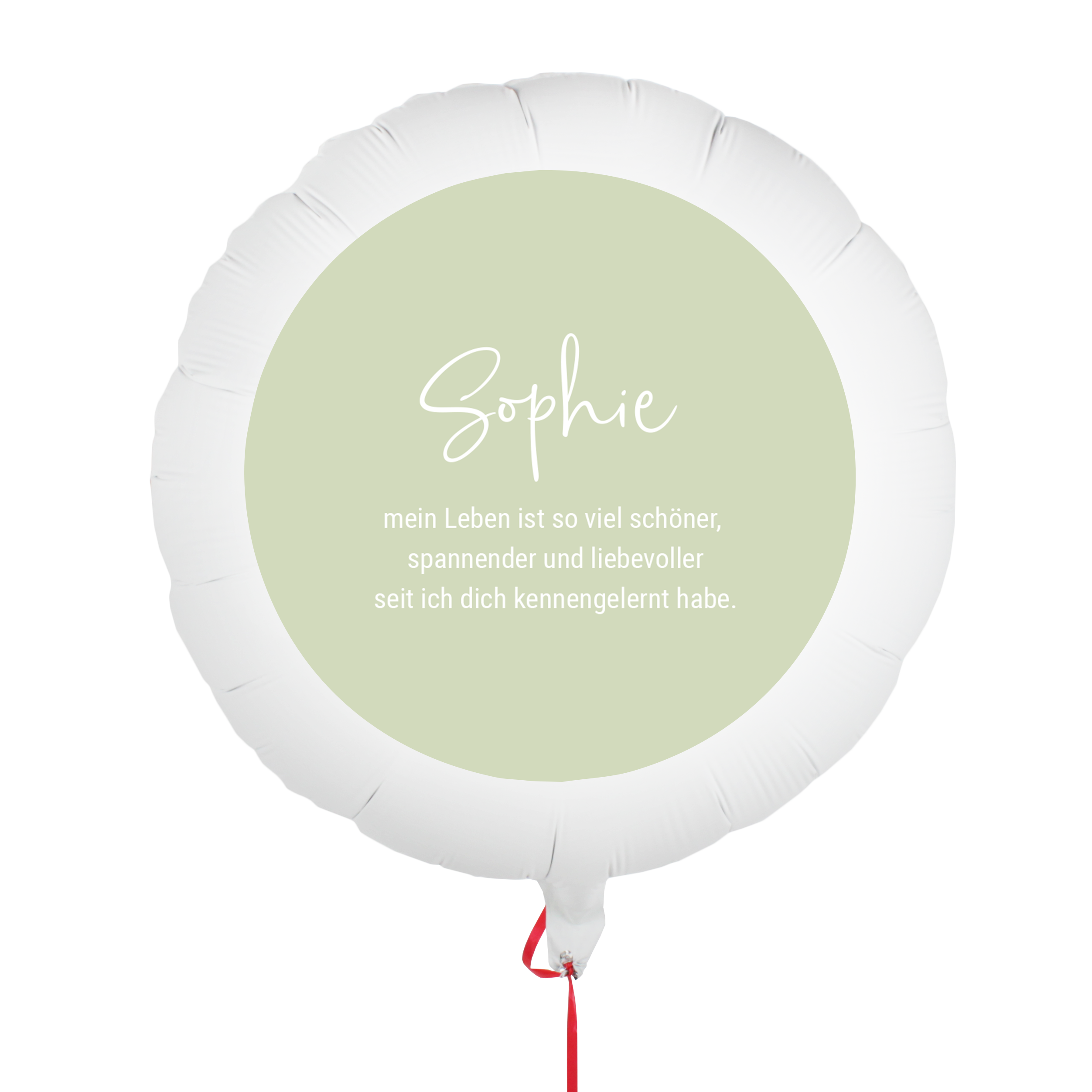 Folienballon bedrucken