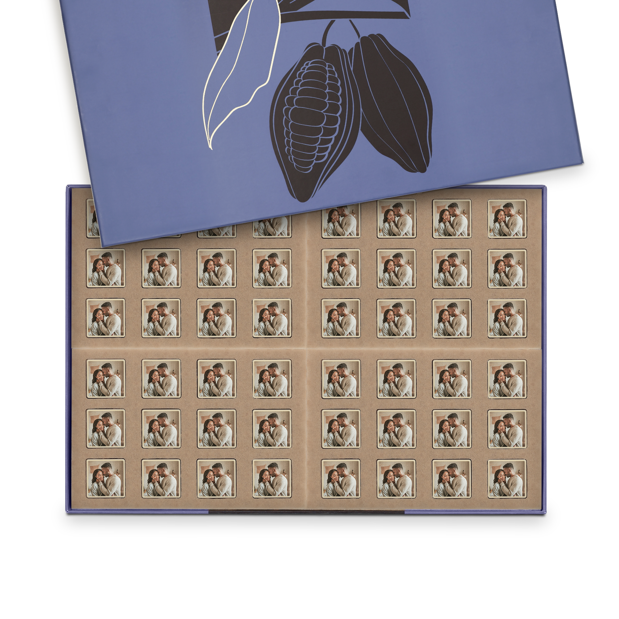 Chocolade bonbons met foto