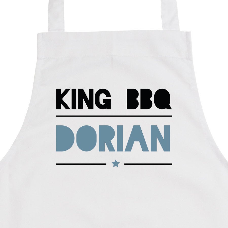 Tablier BBQ - Blanc