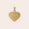 Collana con cuore inciso Collana con cuore inciso