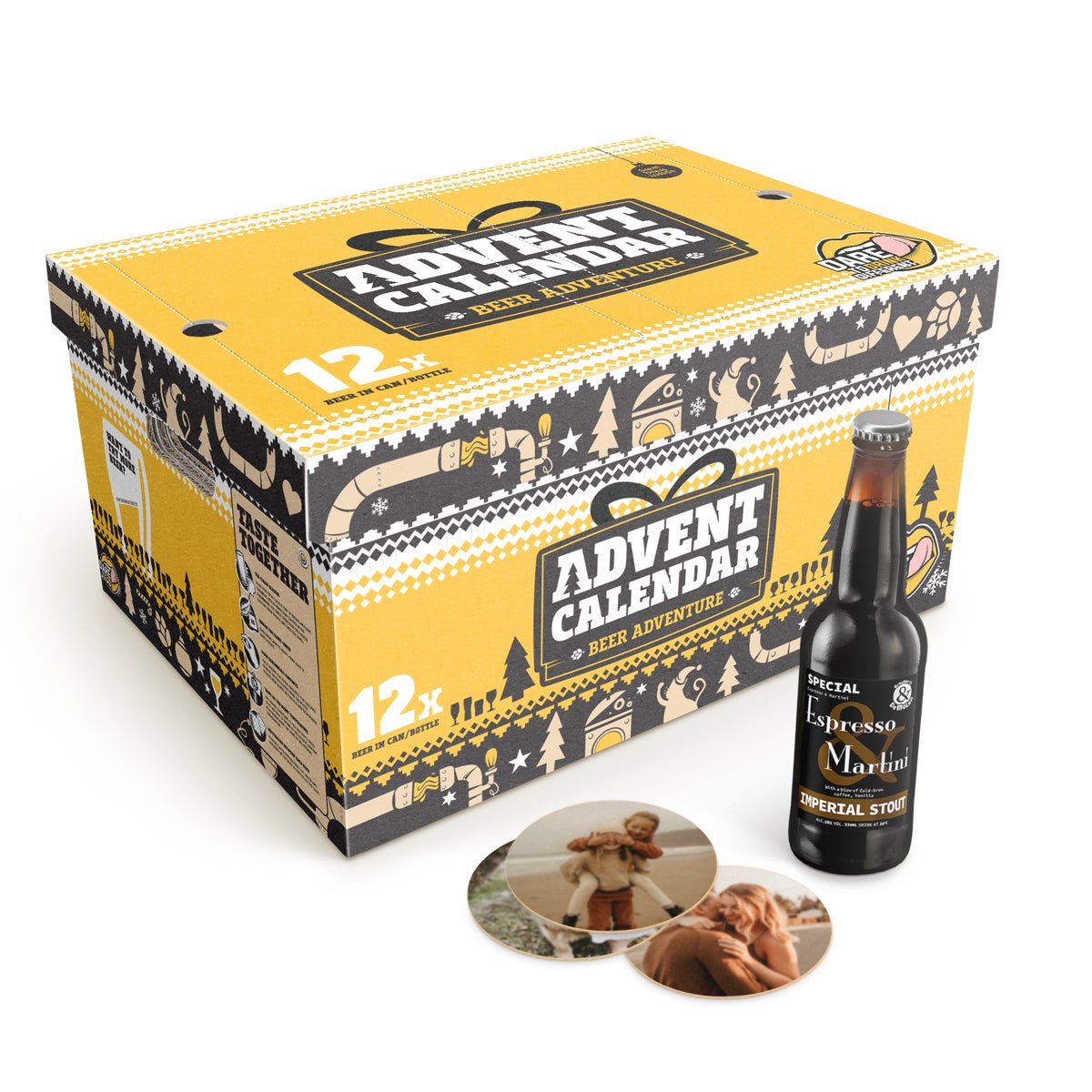 Spersonalizowany kalendarz adwentowy z piwem