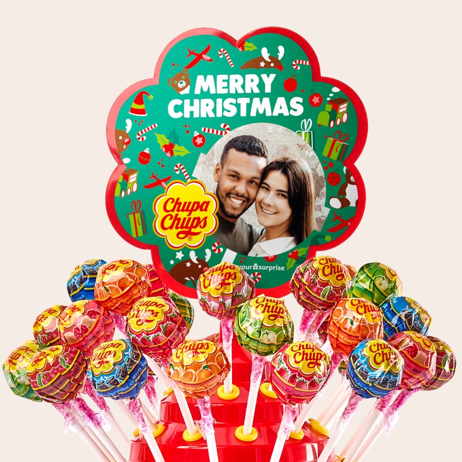 Personalised Chupa Chups Lollipop Tower Personalised Chupa Chups Lollipop Tower