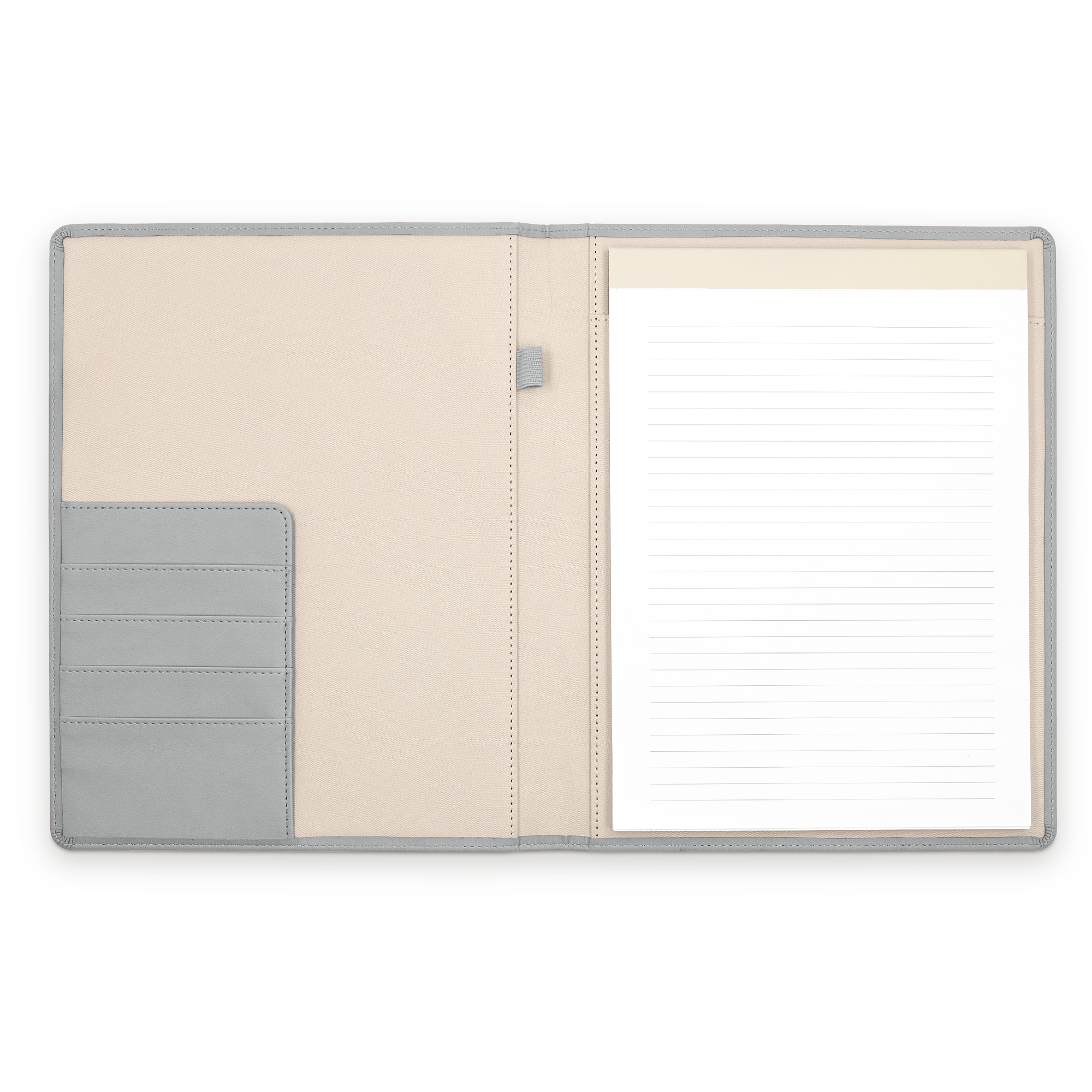 Custom vegan leather notepad holder