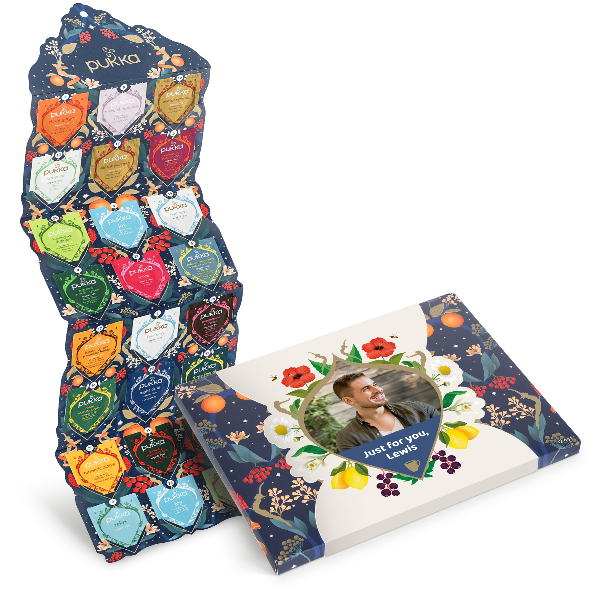 Tee-adventtikalenteri - Pukka