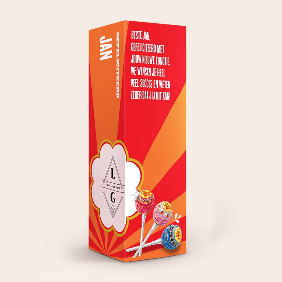 Chupa Chups pakket personaliseren Chupa Chups pakket personaliseren