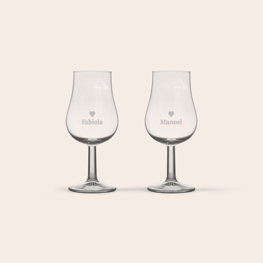 Personalised port glass Personalised port glass