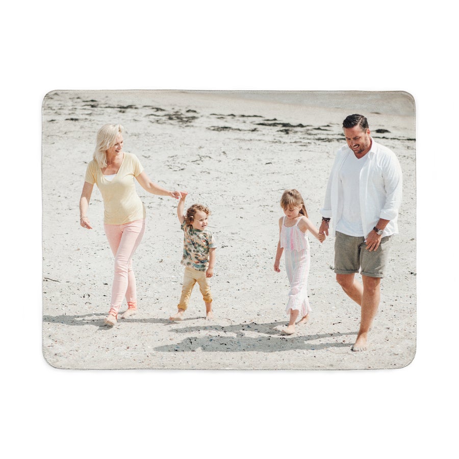 Fleece photo blanket Fleece photo blanket