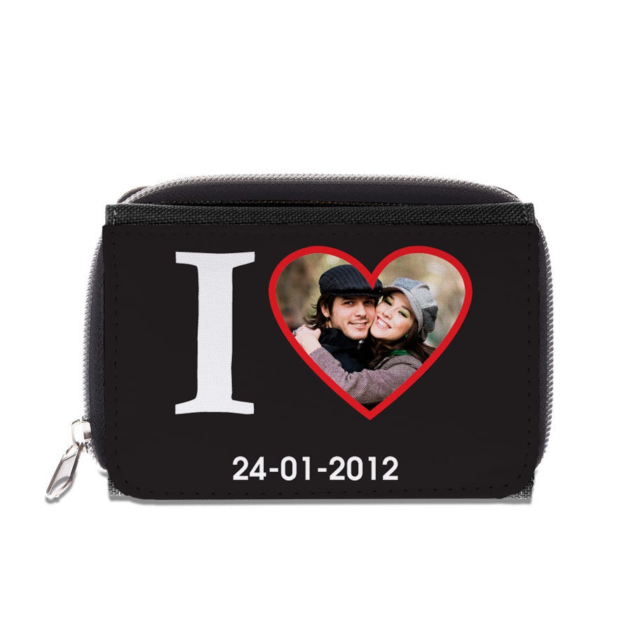 Personalised purse - Small - Red