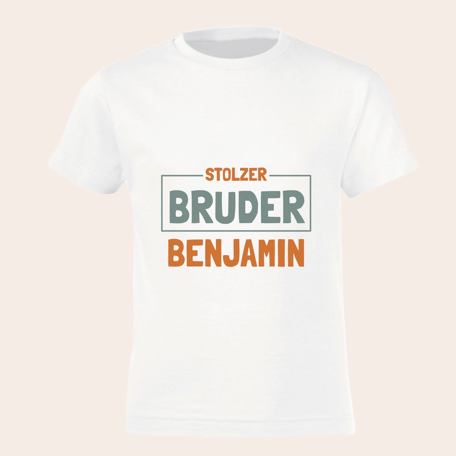 T-Shirt bedrucken - großer Bruder/große Schwester T-Shirt bedrucken - großer Bruder/große Schwester
