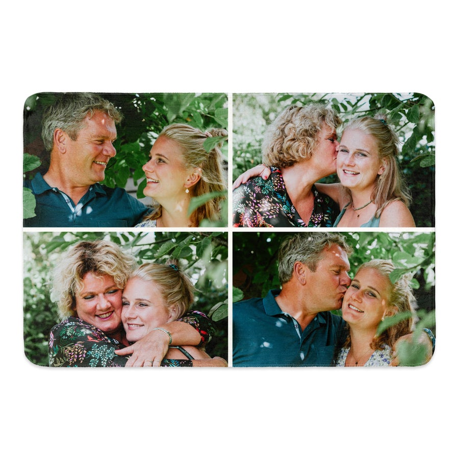 Personalised photo blanket