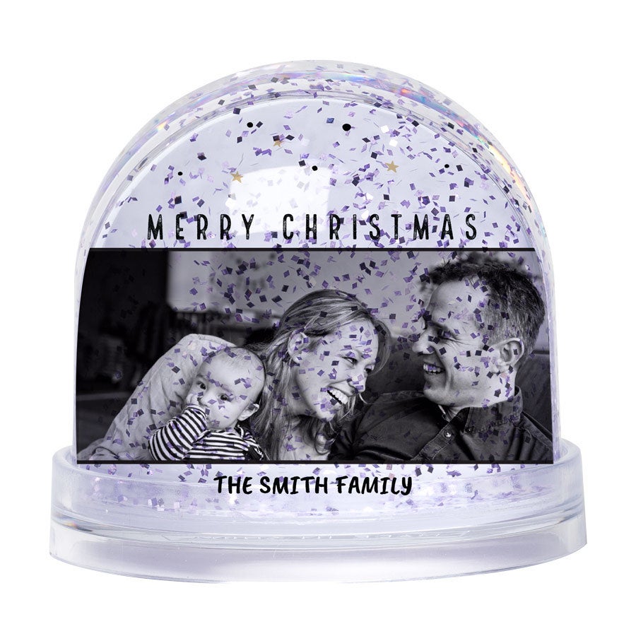 Sne kloden - Glitter