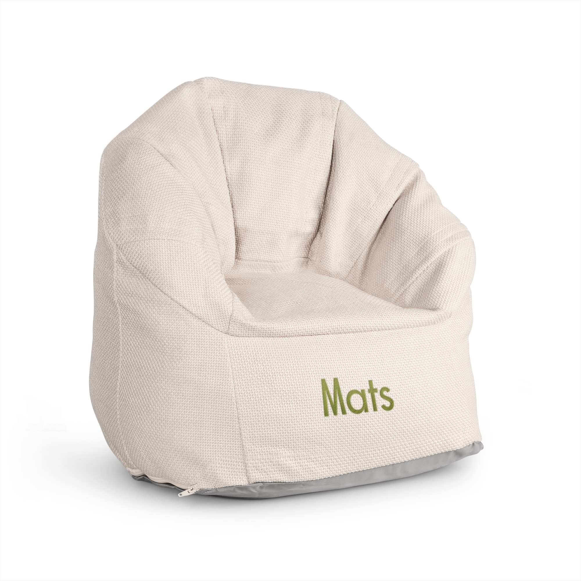 Kindersitzsack mit Namen besticken