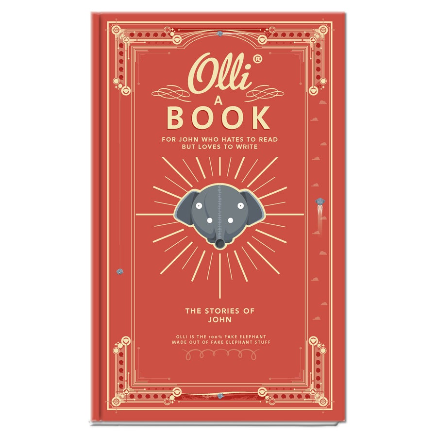 Personalised notebook - Ollimania - Hardcover Personalised notebook - Ollimania - Hardcover