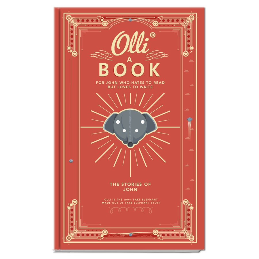 Personalised notebook - Ollimania - Hardcover