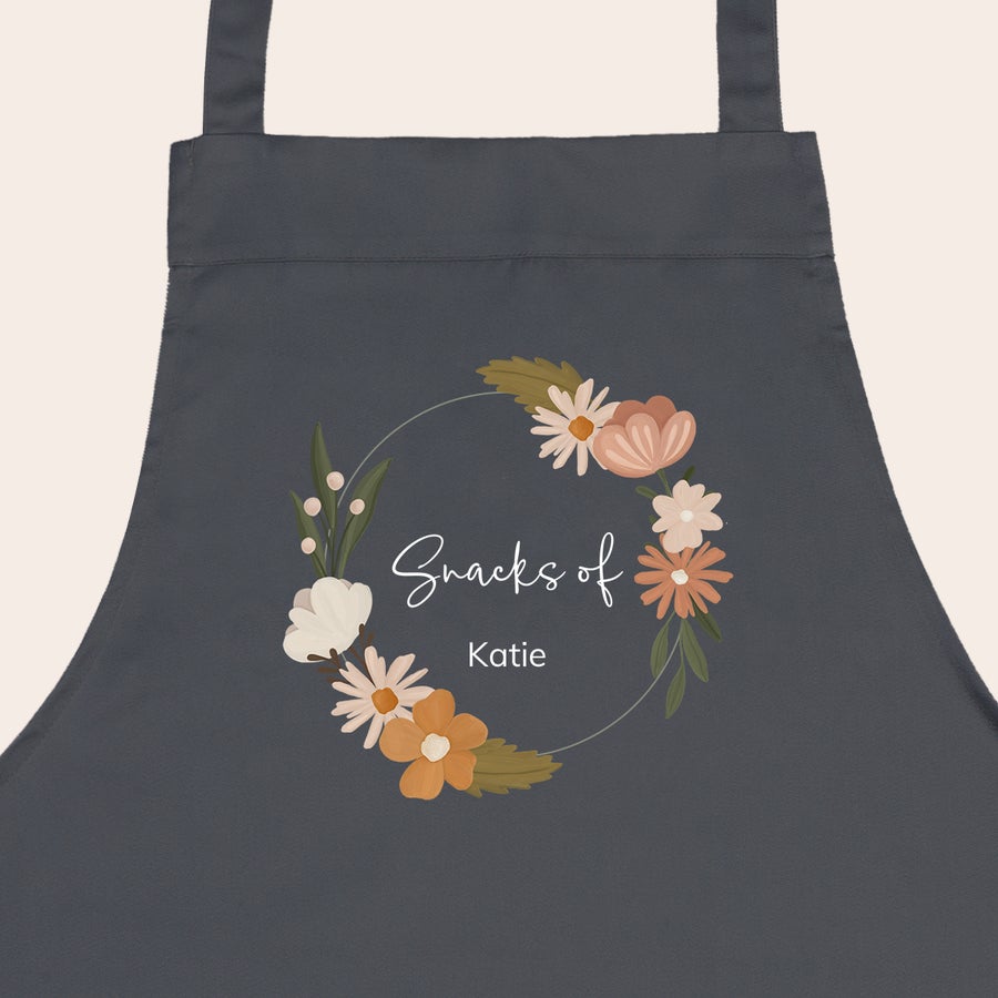 Șorț de bucătărie personalizat - Gri Șorț de bucătărie personalizat - Gri