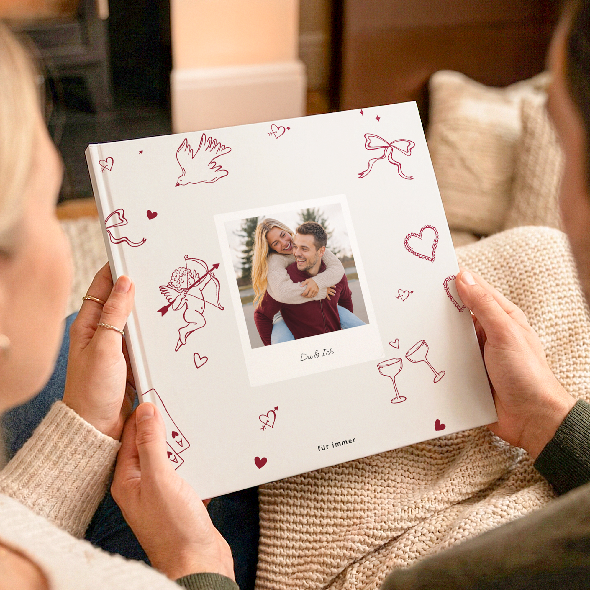 Fotobuch gestalten - Liebe