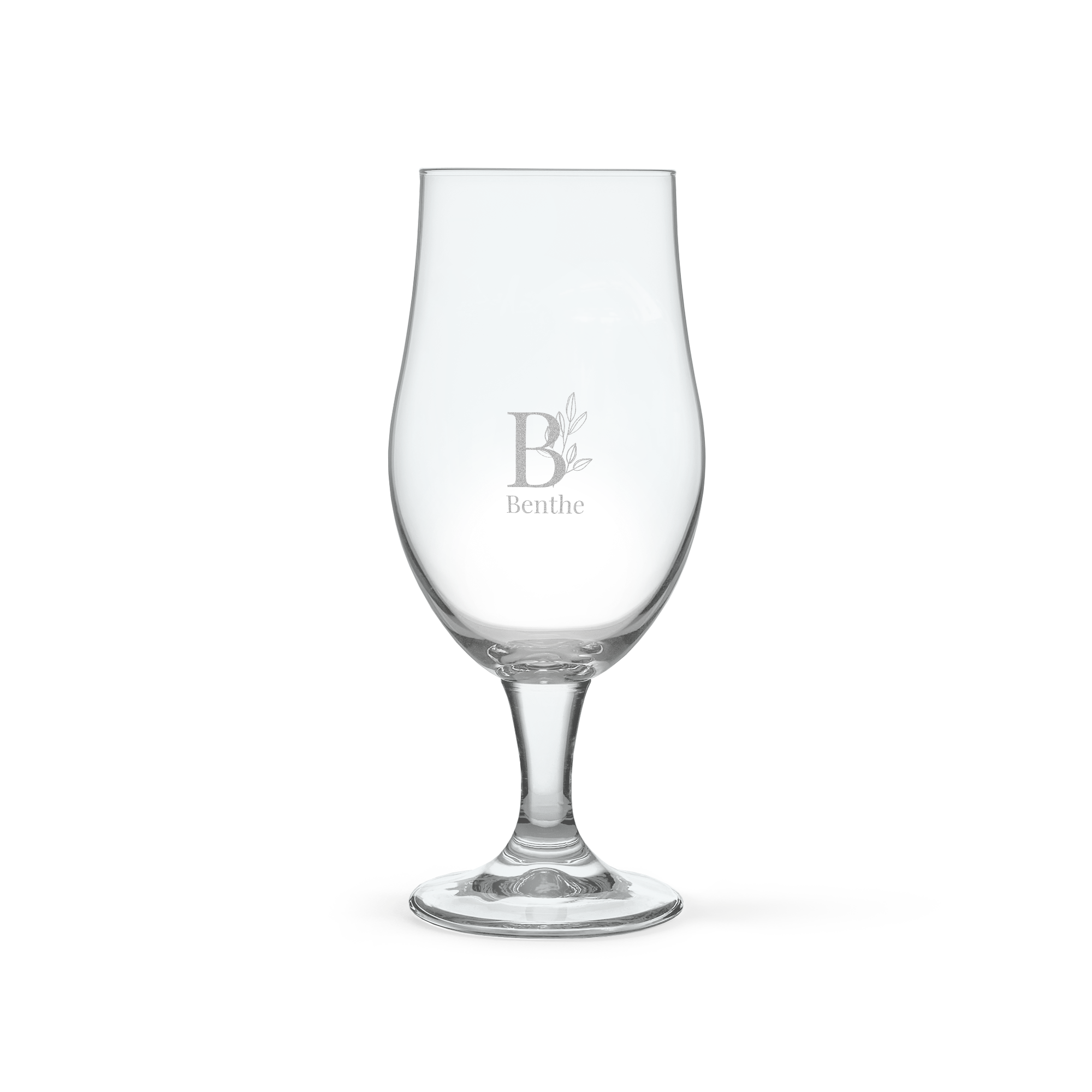 Speciaalbier glas met naam graveren