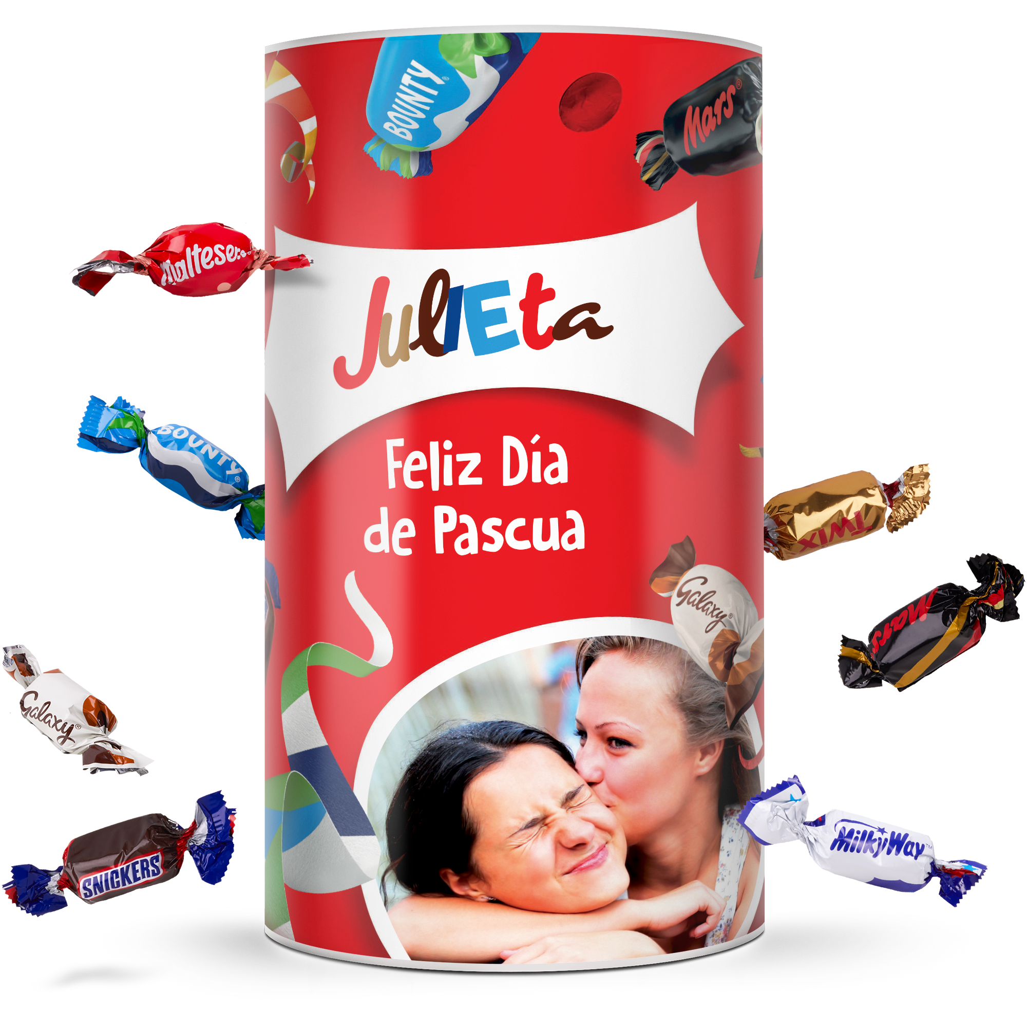 Surtido de chocolates - Caja personalizada