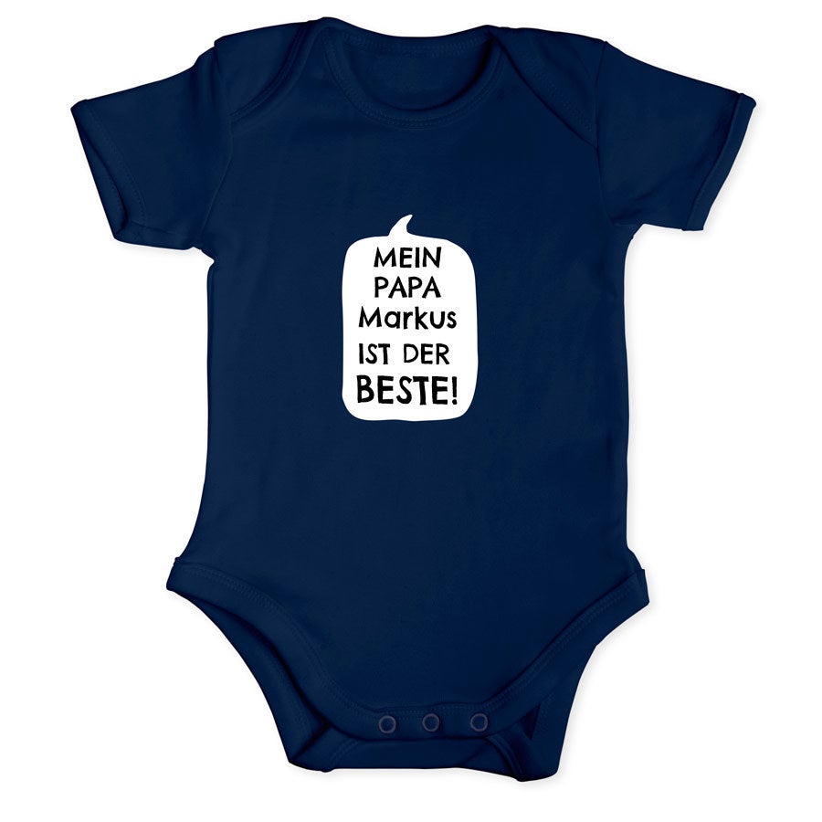 Baby Body selbst gestalten - Dunkelblau 62/68