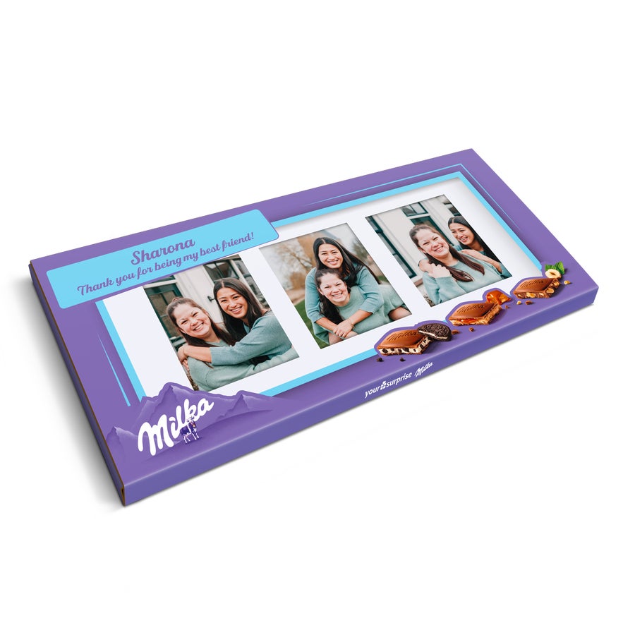 Tabletă de ciocolată personalizată Milka XXL - 900 grame