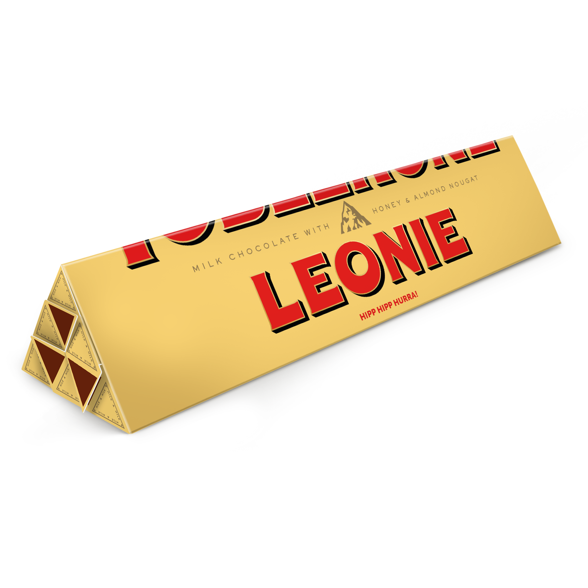 Toblerone mit Namen