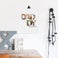 'Daddy & I' photo collage poster - 40 x 50 cm