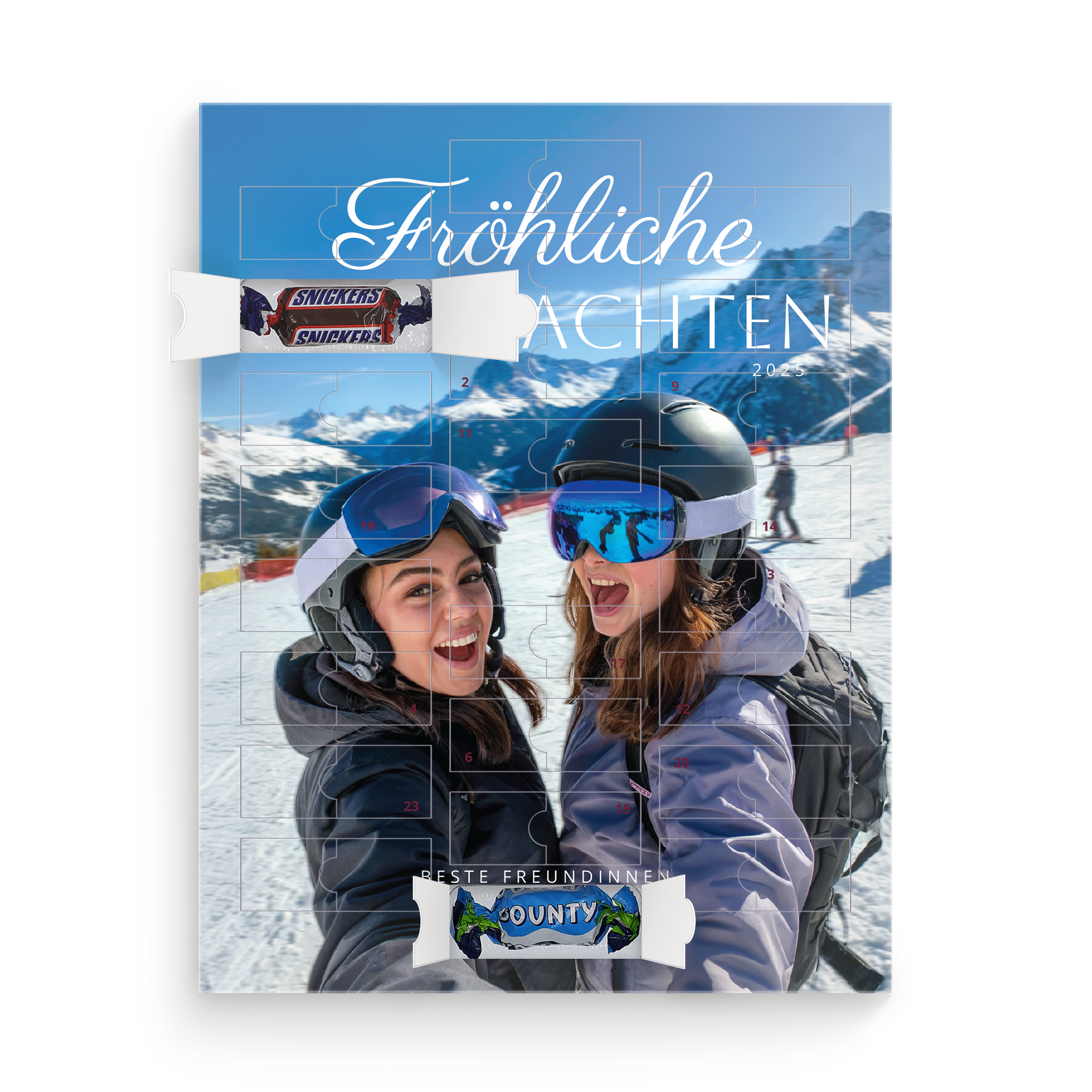 Personalisierter Mars Miniatures Adventskalender