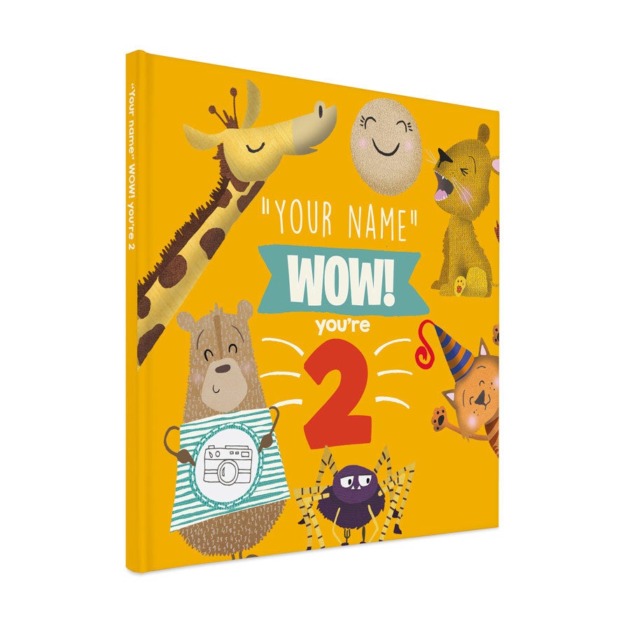 Personalised book - Wow! You're 2