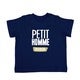 T-shirt bébé - Manches courtes - Bleu marine - 50/56