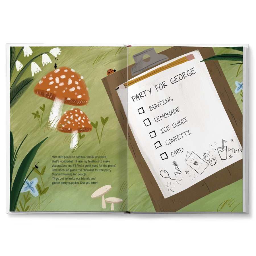 Personalised book - The Big Party Book