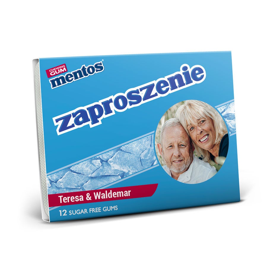 Spersonalizowane gumy Mentos