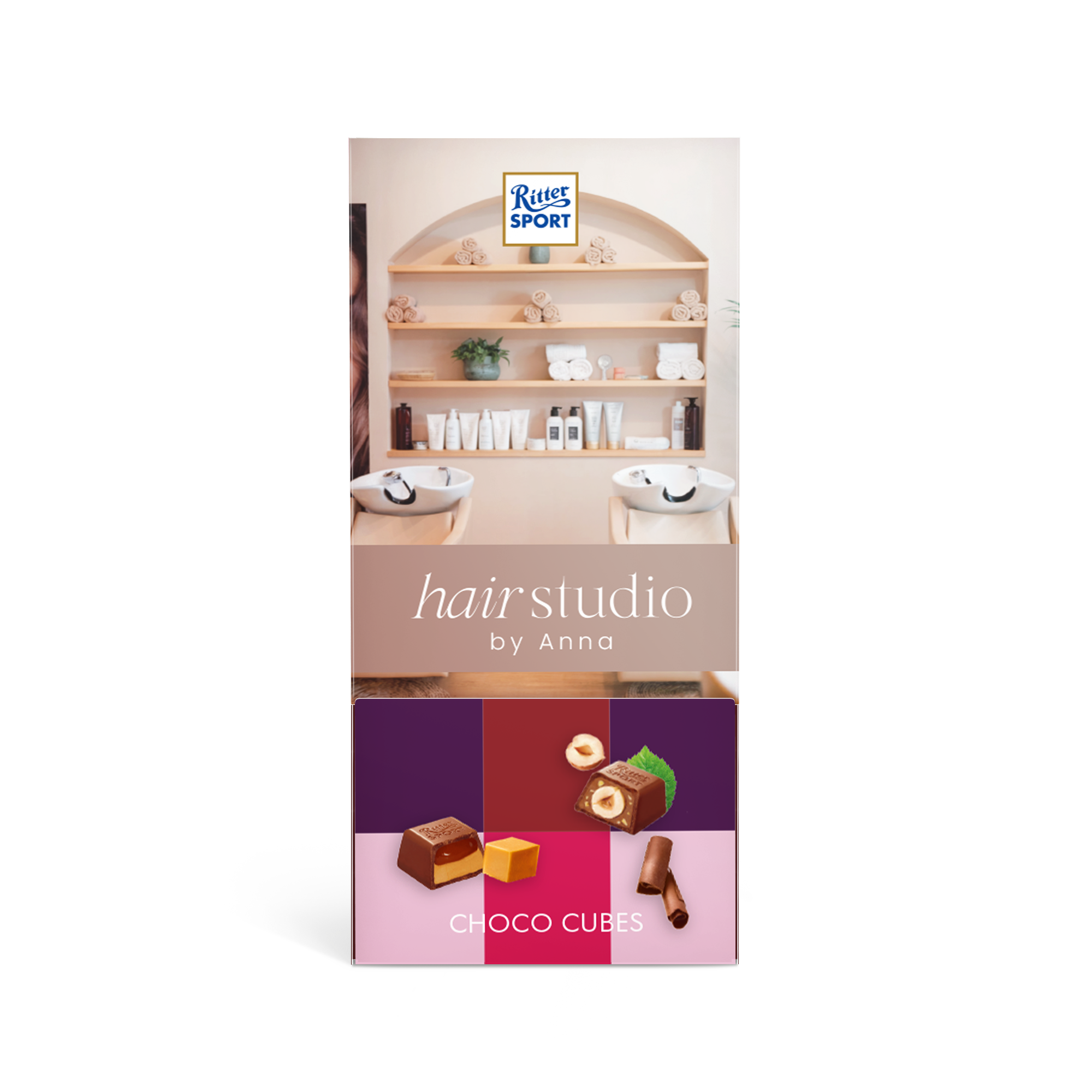 Personalised Ritter Sport Mini Mix Dispenser