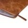 Personlig laptop-etui - Skinn - Brun - Gravert - 11''