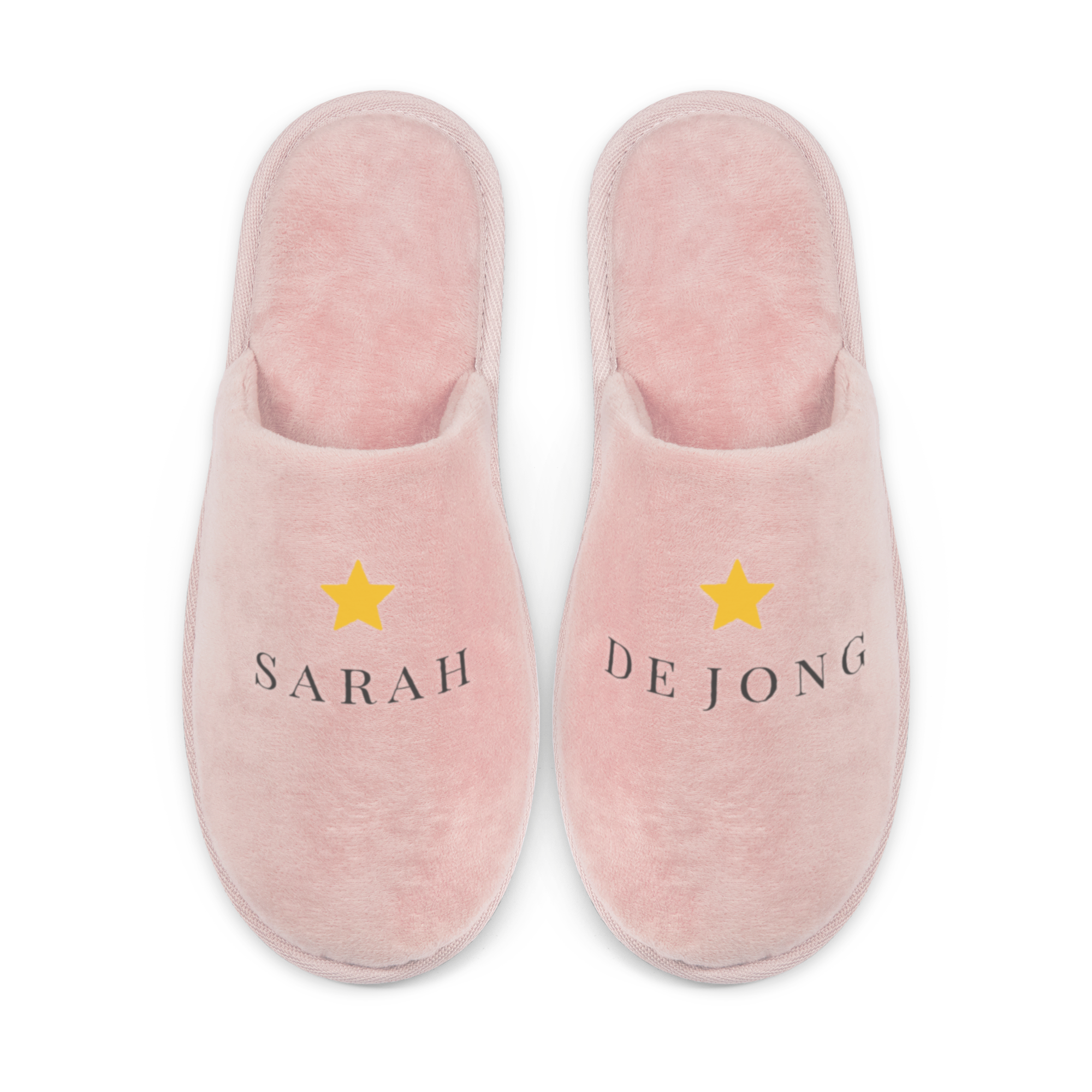 Pantoffels bedrukken