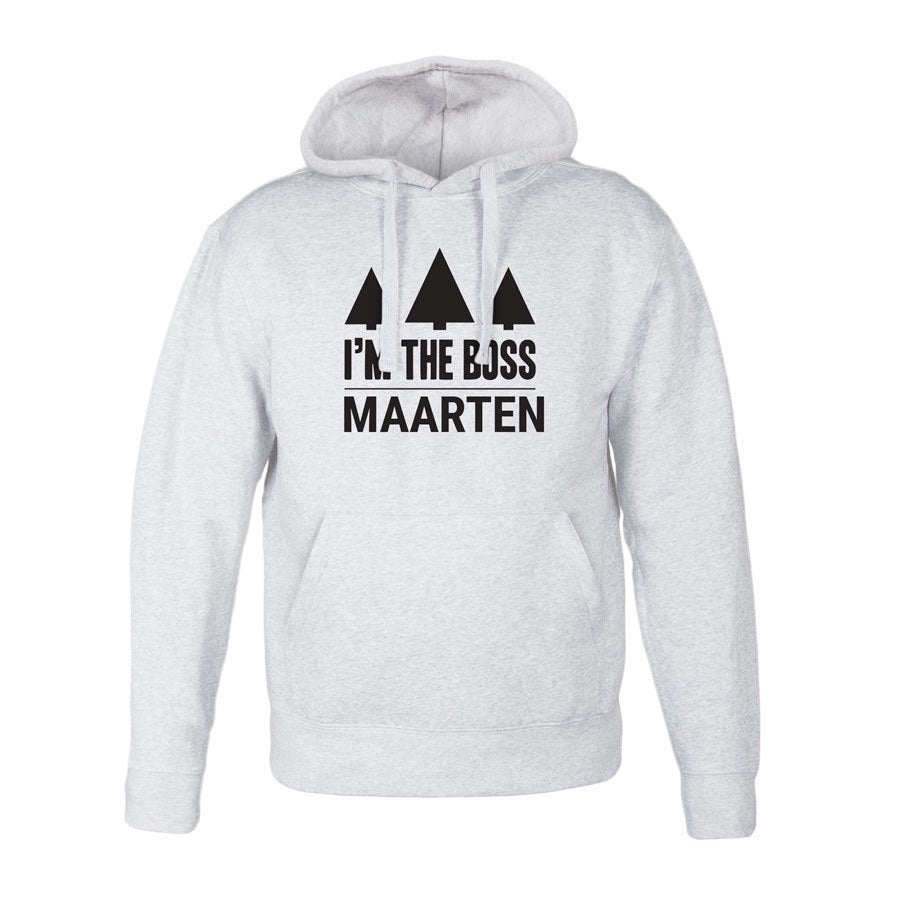 Hoodie heren bedrukken