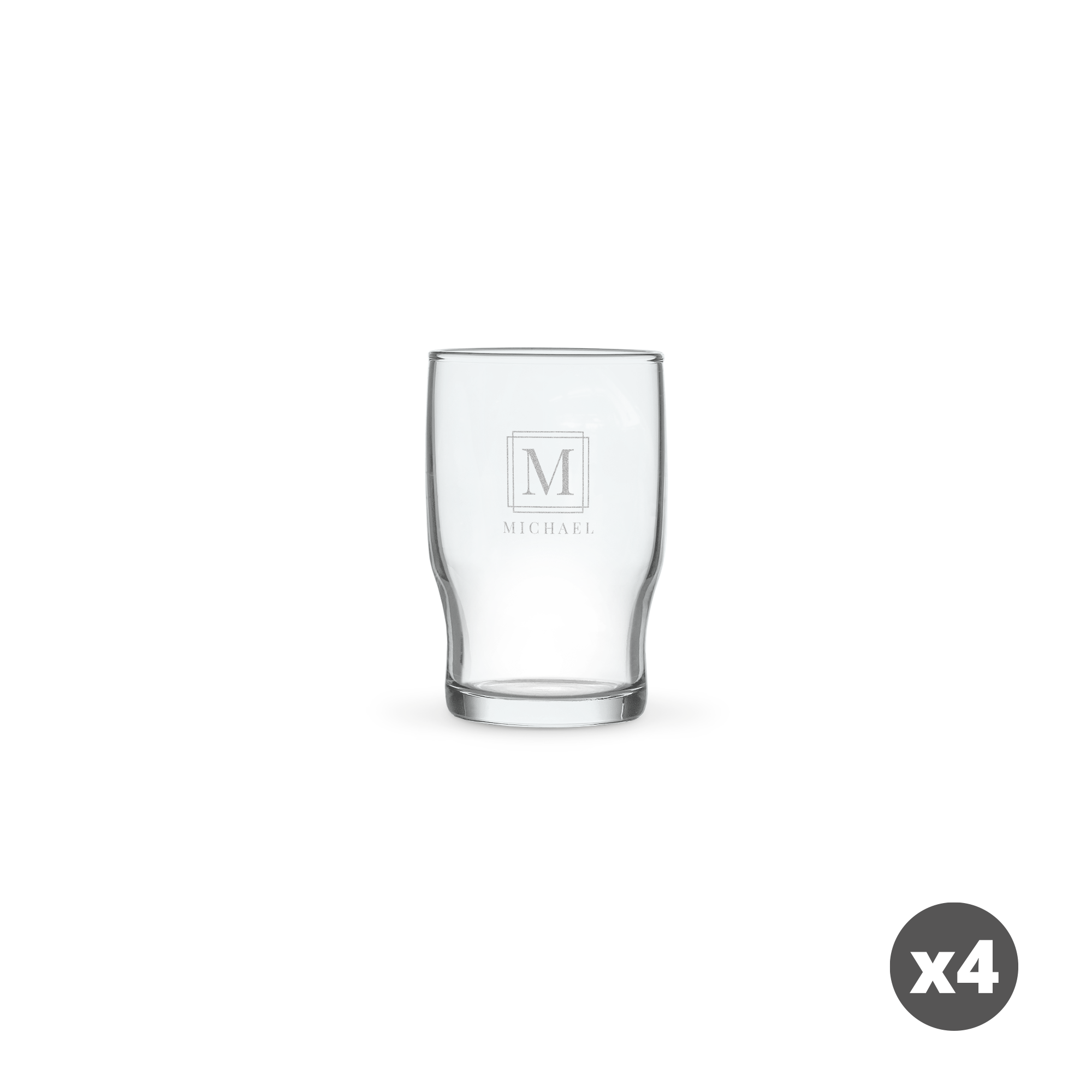 Vasos de agua personalizados