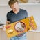 Barra de chocolate Twix gigante con nombre y foto impresada Barra de chocolate Twix gigante con nombre y foto impresada