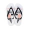 Bedruckte Flip-Flops