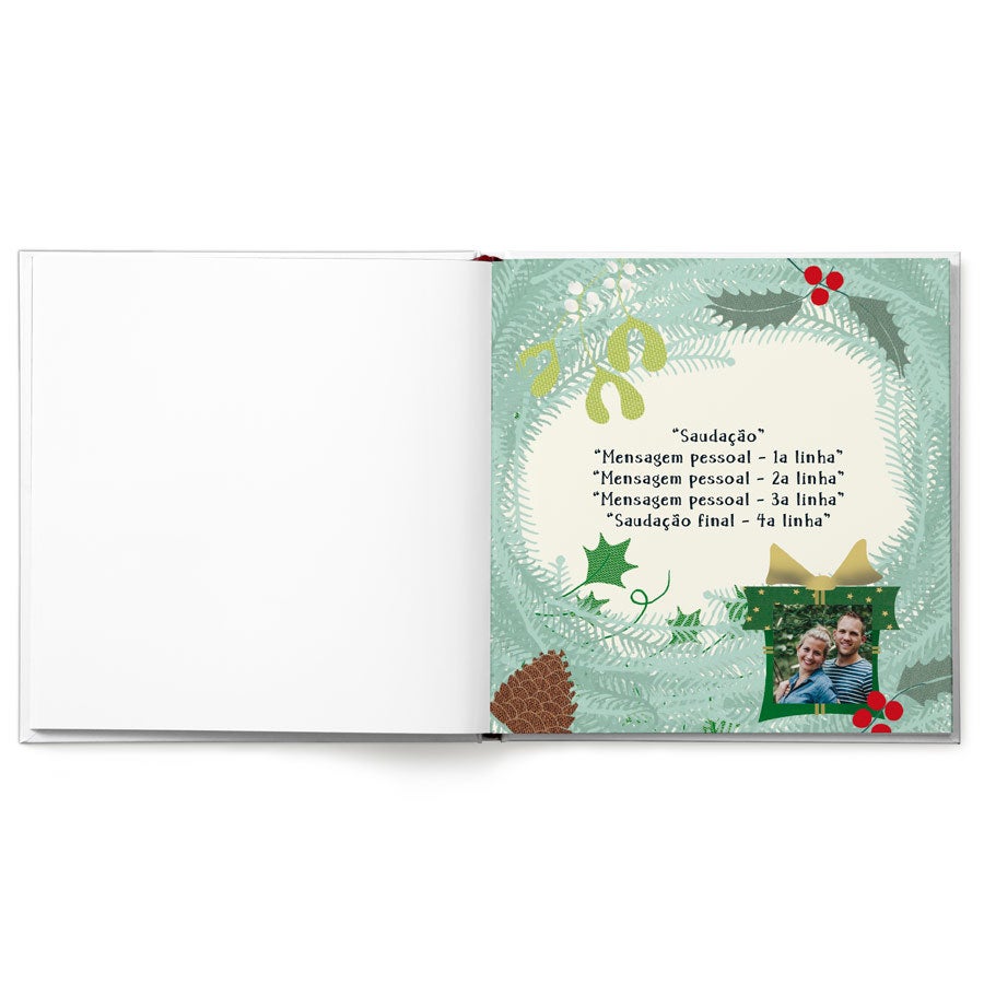 Livro infantil personalizado - Salvando o Natal