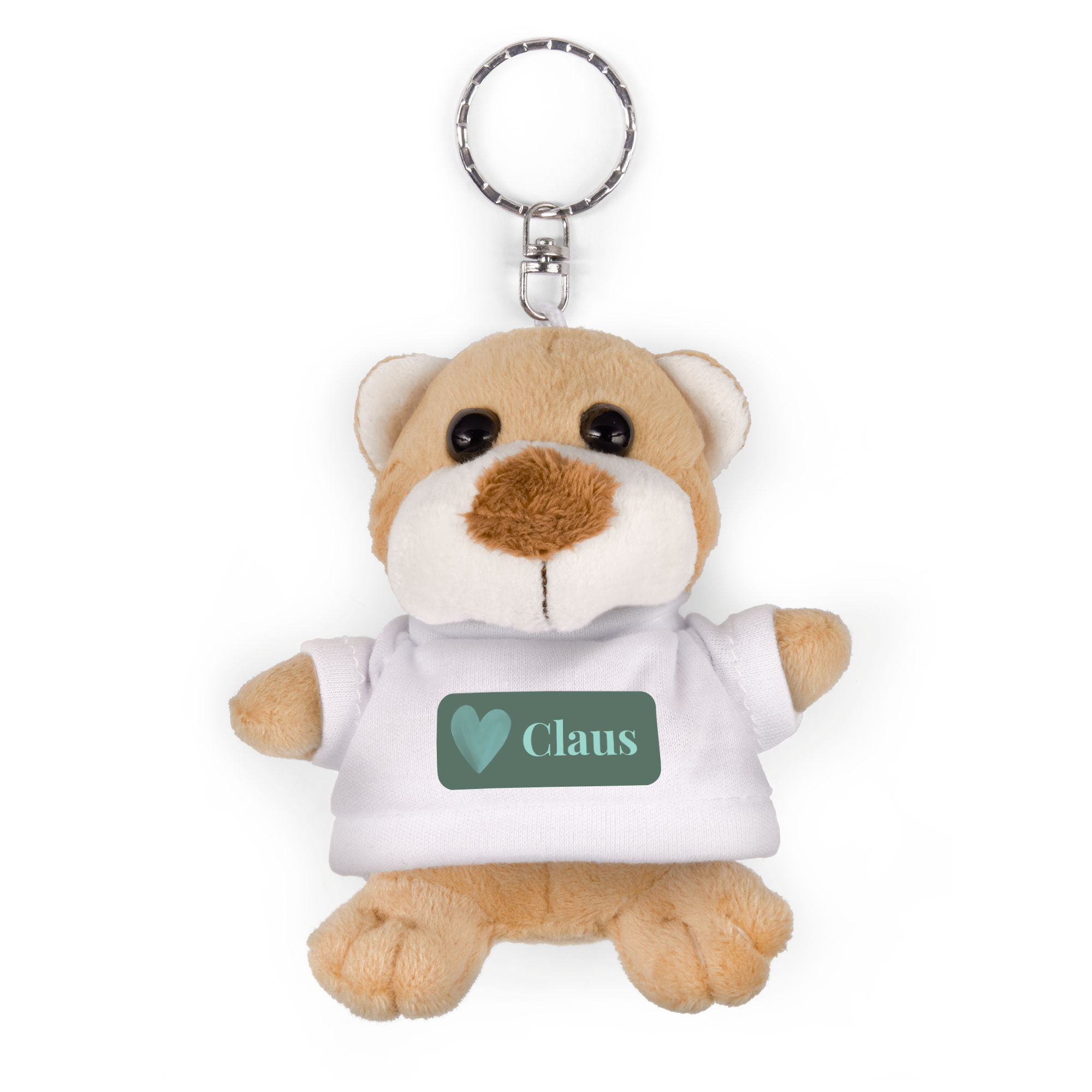Personlig nøglering - Bamse plys