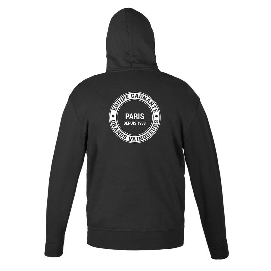 Sweat à capuche homme personnalisé